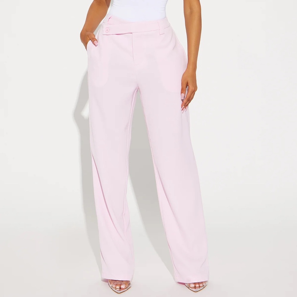 My Best Self Trouser Pant - Pink - Large